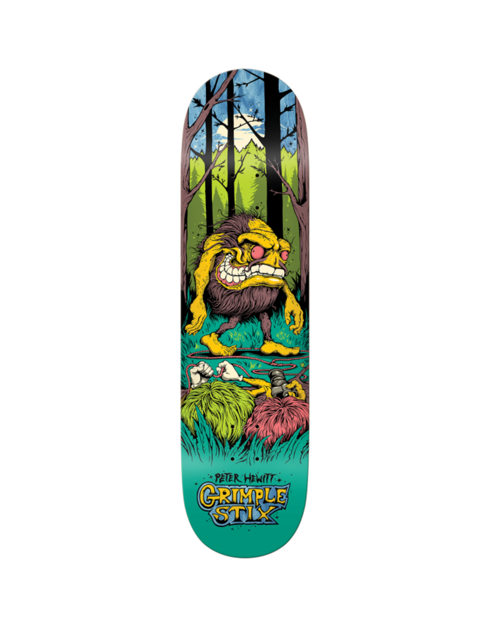 ANTI-HERO AH HEWITT GRIMPLE STIX GRYPTIDS DECK-8.65 Antihero