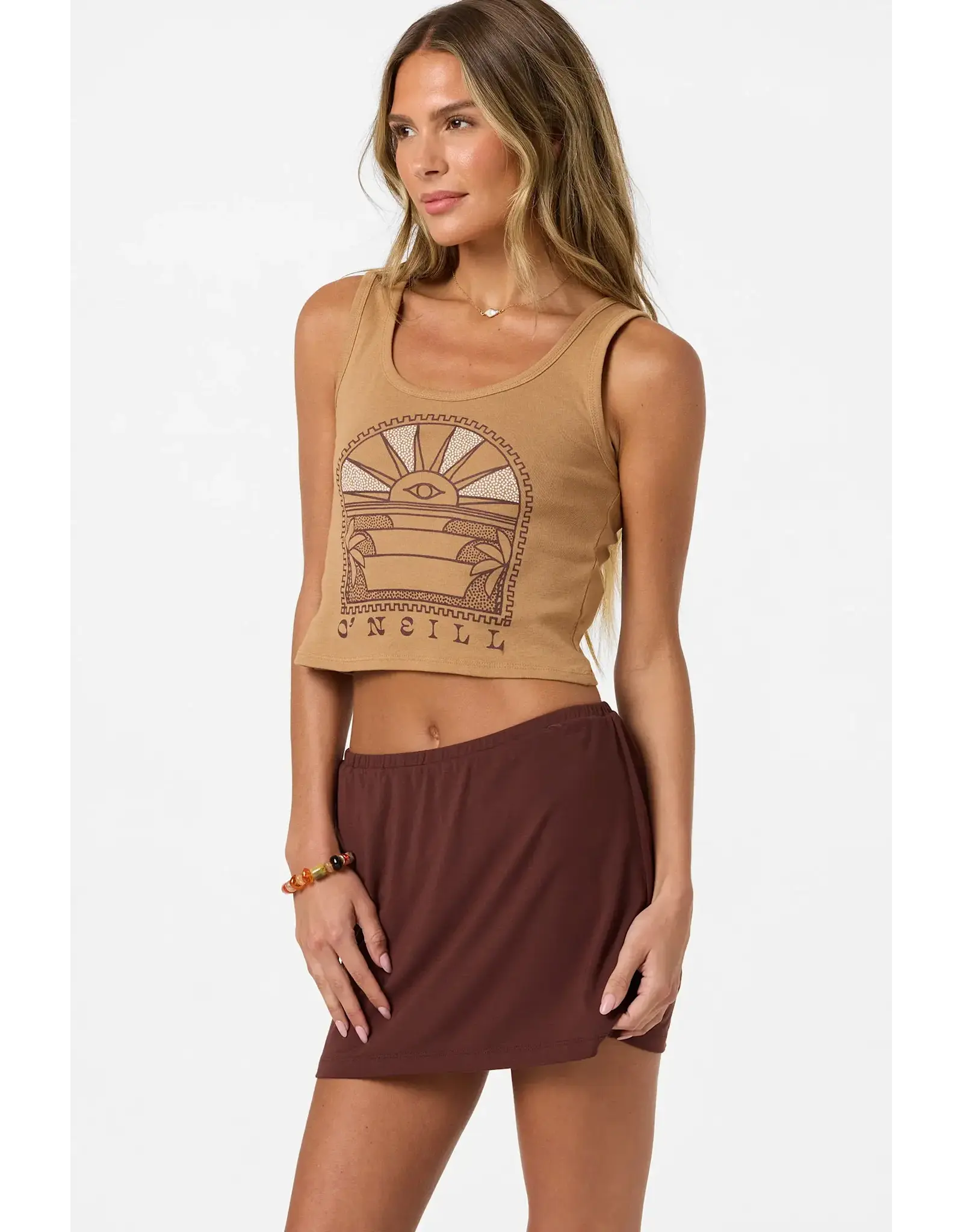 ONEILL Womens Sun Eye Scoopneck Tank FA2642015