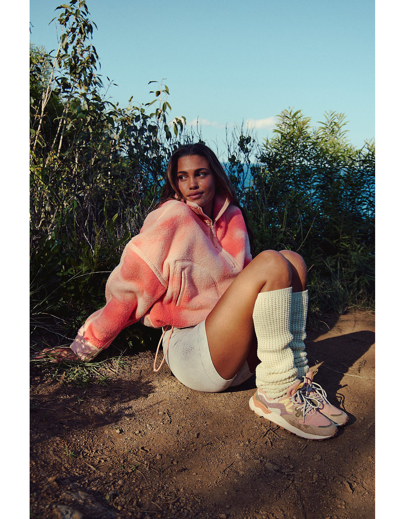 FP MOVEMENT Mountain High Printed Half-Zip Fleece