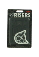 PIG PIG PILES 1/8" HARD RISERS BLACK single set Pig