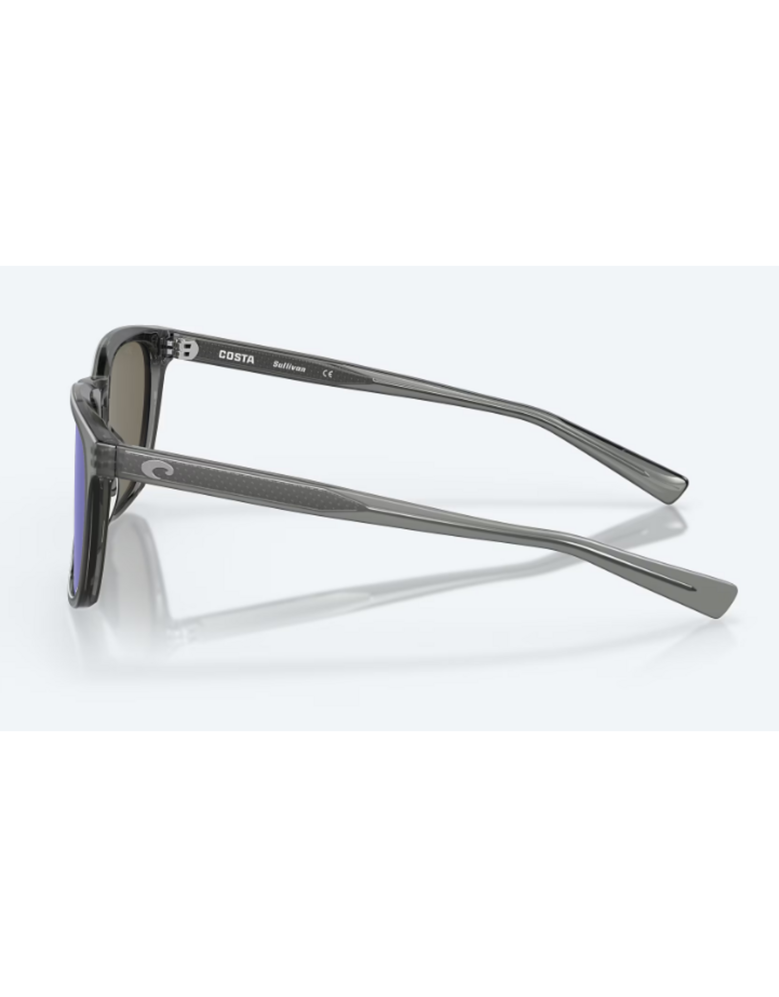COSTA DEL MAR SULLIVAN Frame Color: Matte Gray Crystal Lenses : Blue Mirror Polarized Glass