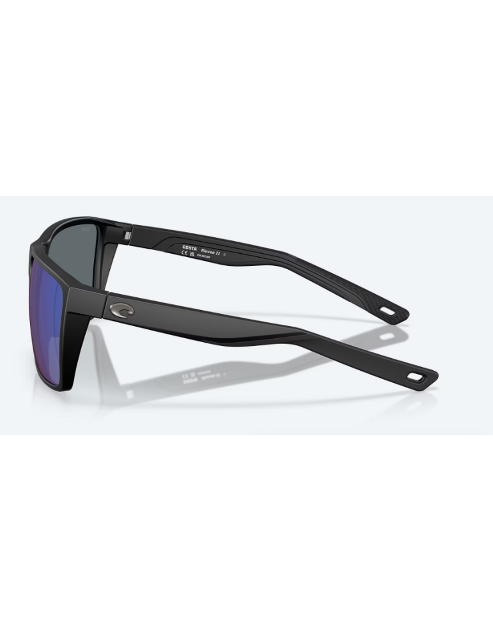 COSTA DEL MAR RINCON II Frame Color: Matte Black Lenses : Blue Mirror Polarized Polycarbonate