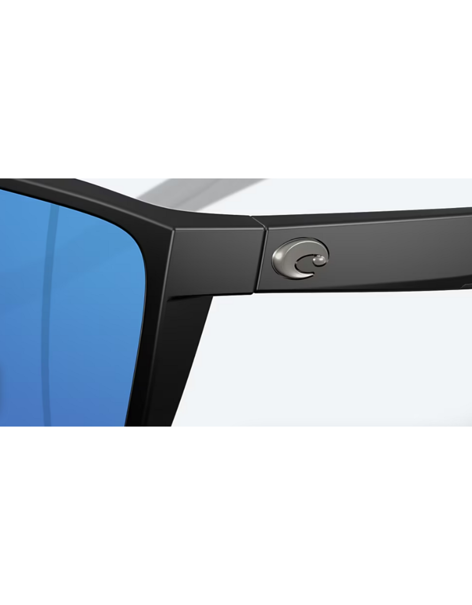 COSTA DEL MAR RINCON II Frame Color: Matte Black Lenses : Blue Mirror Polarized Polycarbonate