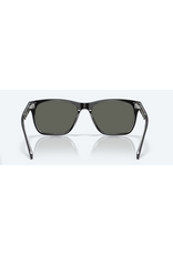 COSTA DEL MAR GRAVELS  Frame Color: Black  POLARIZED GLASS (580G)