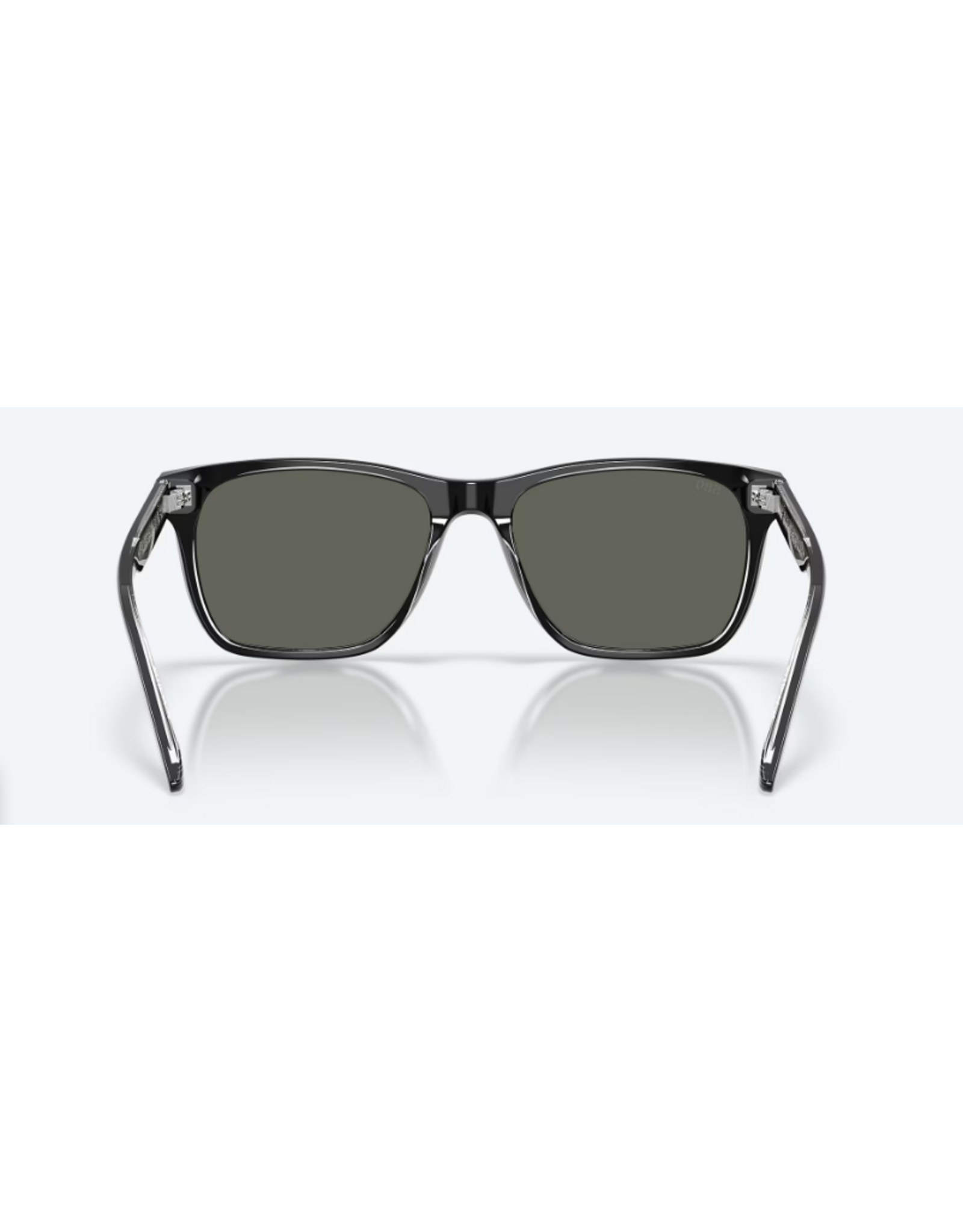 COSTA DEL MAR GRAVELS  Frame Color: Black  POLARIZED GLASS (580G)