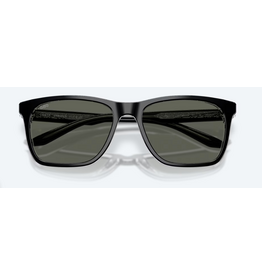 COSTA DEL MAR GRAVELS  Frame Color: Black  POLARIZED GLASS (580G)