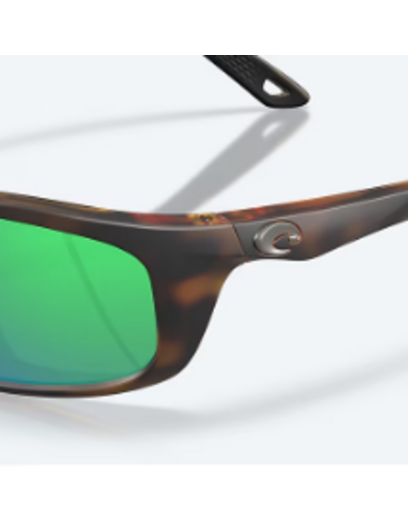 COSTA DEL MAR BRINE II Frame Color: Matte Tortoise Lenses : Green Mirror Polarized Polycarbonate