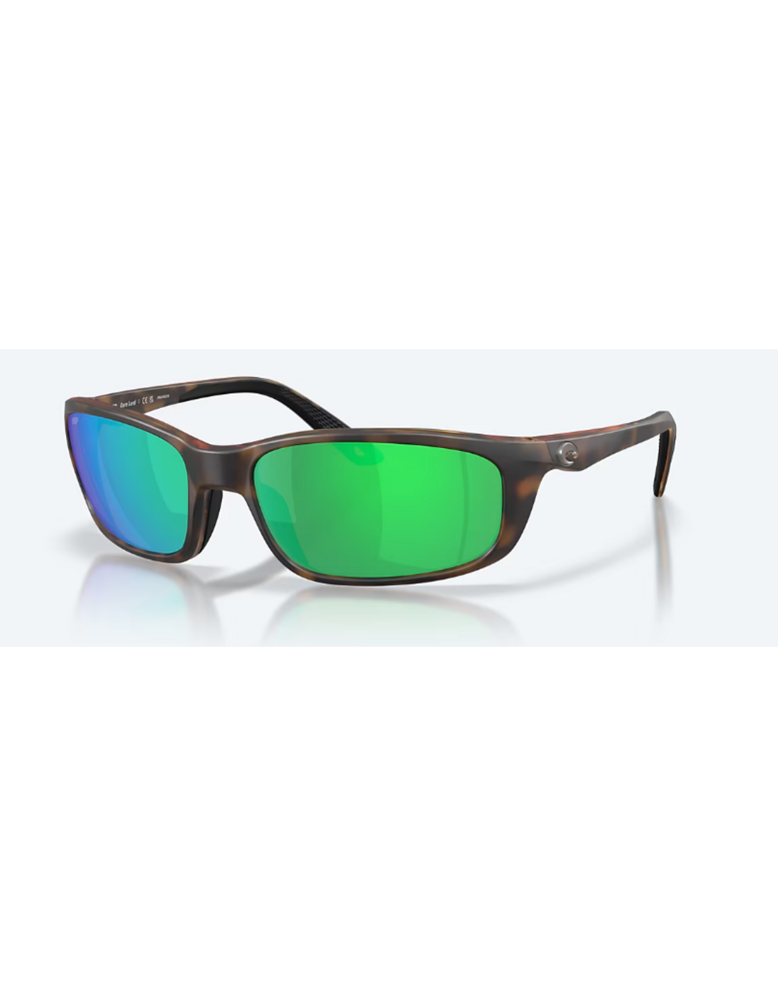 COSTA DEL MAR BRINE II Frame Color: Matte Tortoise Lenses : Green Mirror Polarized Polycarbonate