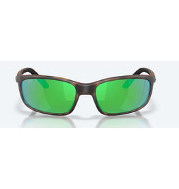 COSTA DEL MAR BRINE II Frame Color: Matte Tortoise Lenses : Green Mirror Polarized Polycarbonate