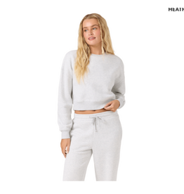 ONEILL Womens EVELYN CROPPED CREW FLEECE  FA2641006