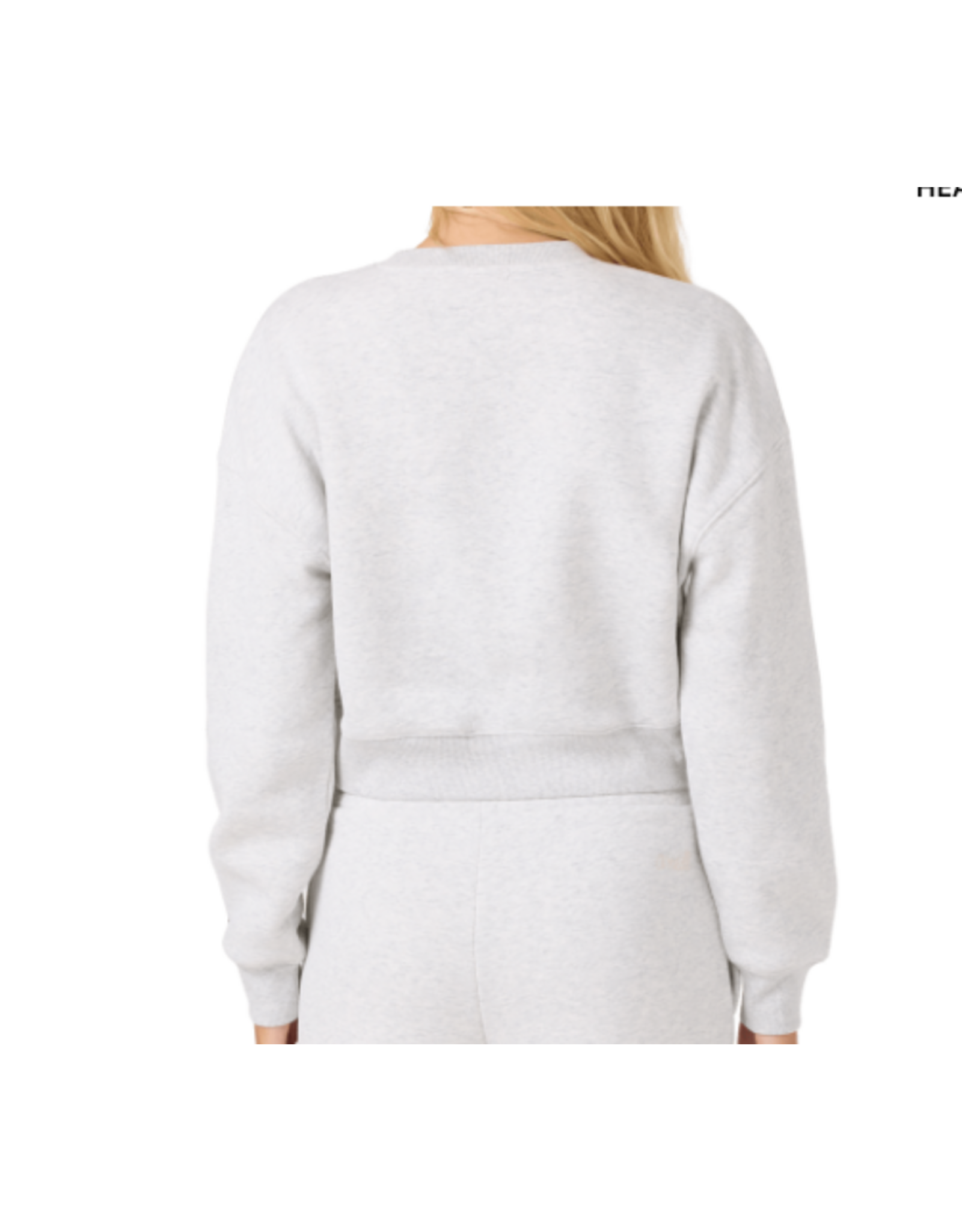 ONEILL Womens EVELYN CROPPED CREW FLEECE  FA2641006