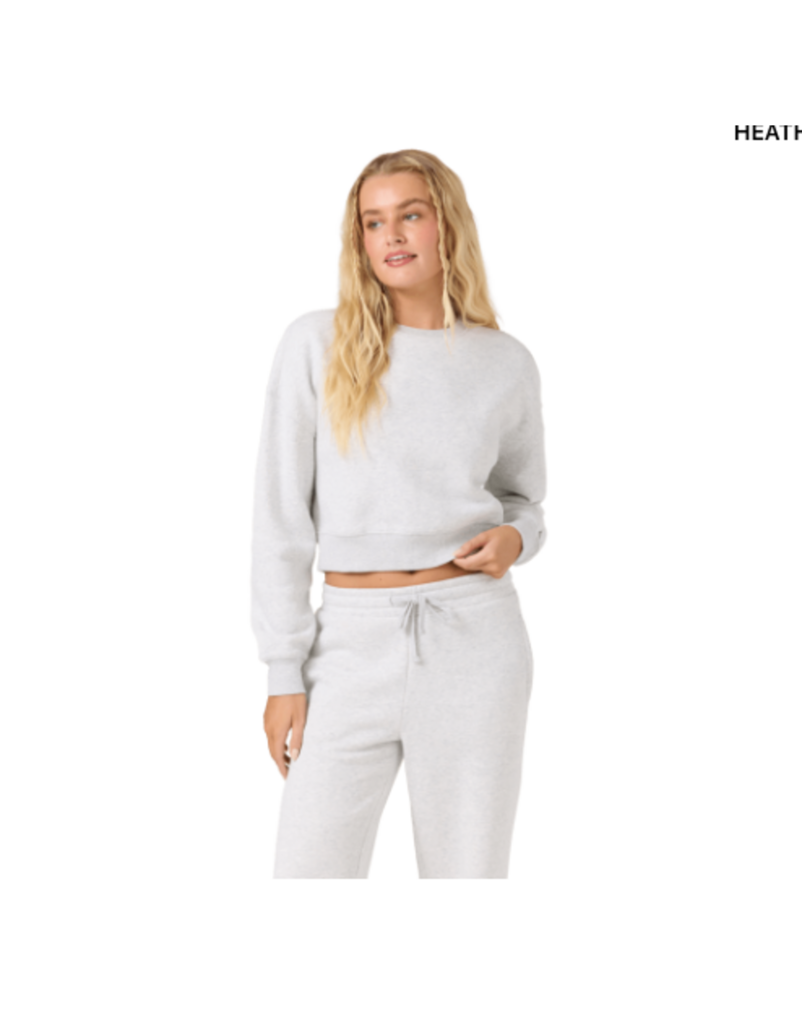 ONEILL Womens EVELYN CROPPED CREW FLEECE  FA2641006