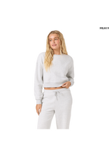 ONEILL Womens EVELYN CROPPED CREW FLEECE  FA2641006