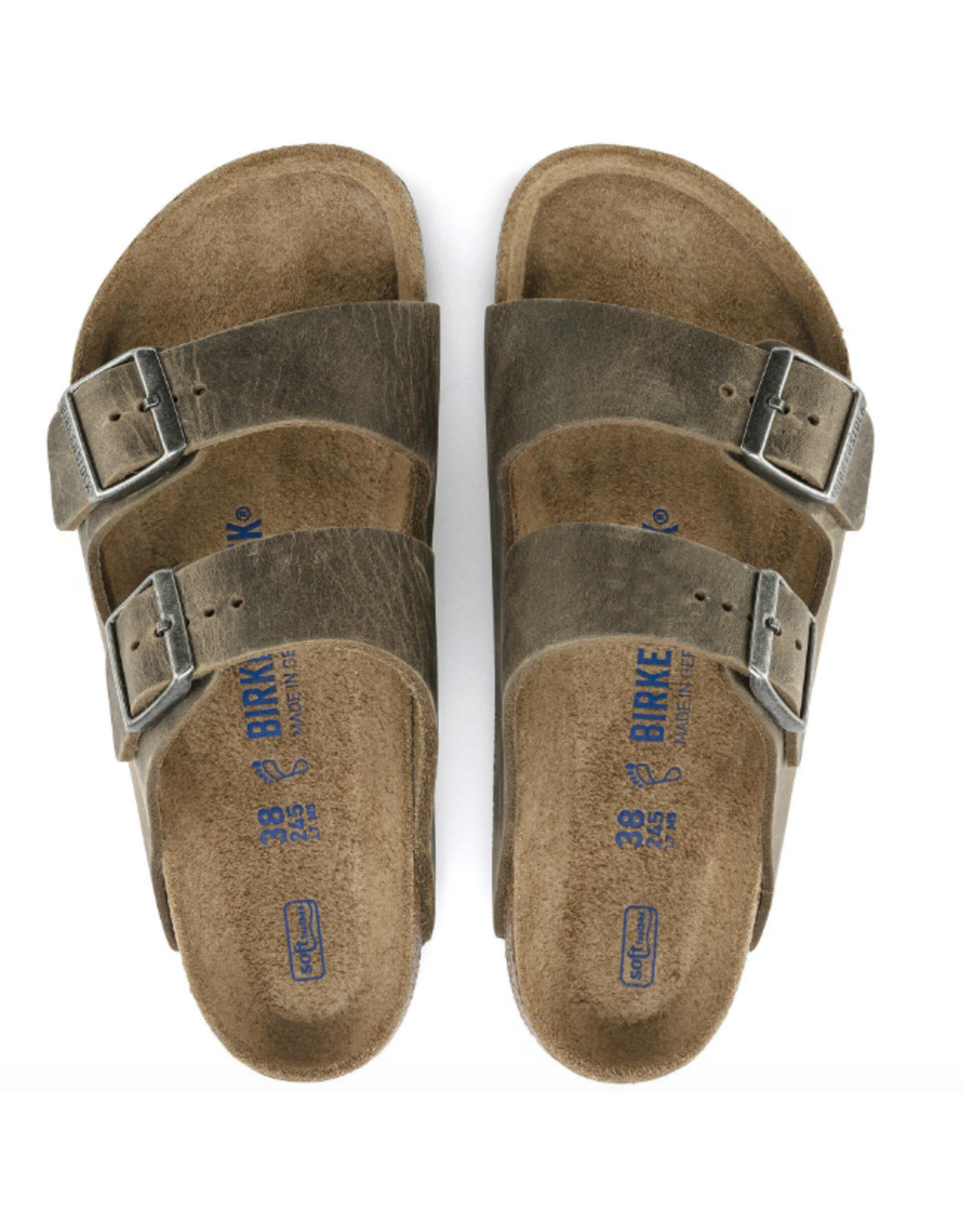 BIRKENSTOCKS Arizona Soft Footbed Oiled Leather