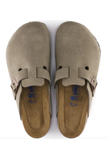 BIRKENSTOCKS Boston Soft Footbed Suede Leather