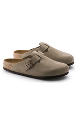 BIRKENSTOCKS Boston Soft Footbed Suede Leather
