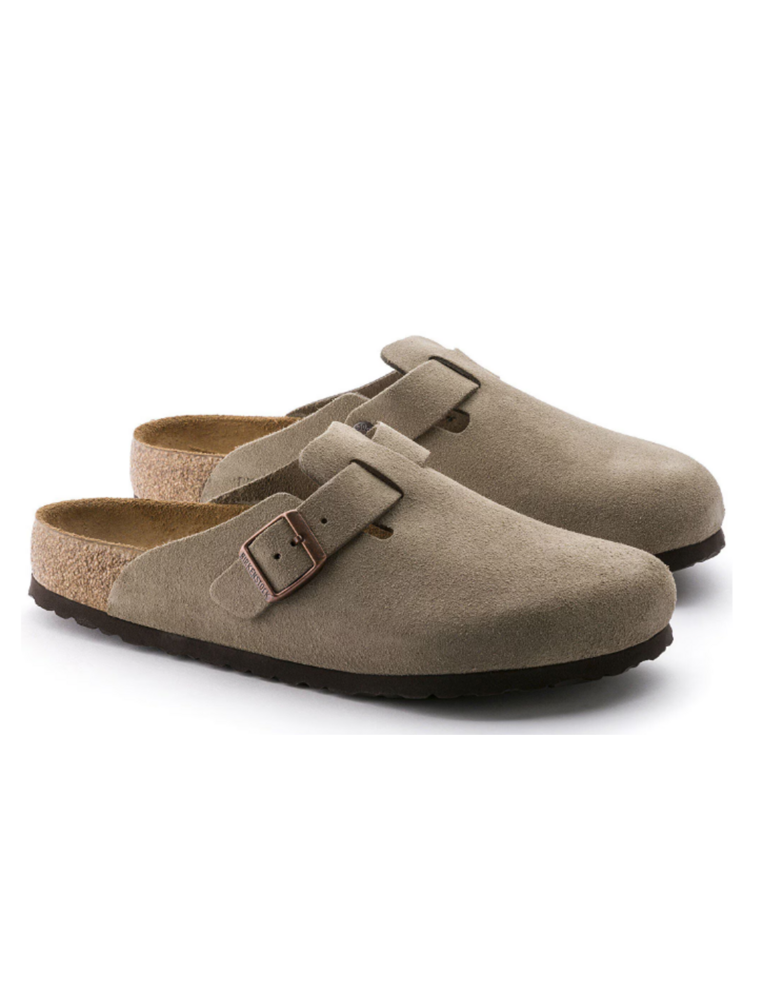 BIRKENSTOCKS Boston Soft Footbed Suede Leather
