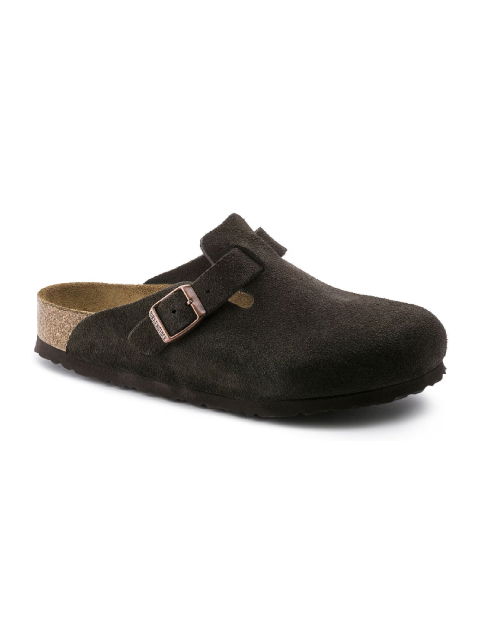 BIRKENSTOCKS Boston Soft Footbed Suede Leather