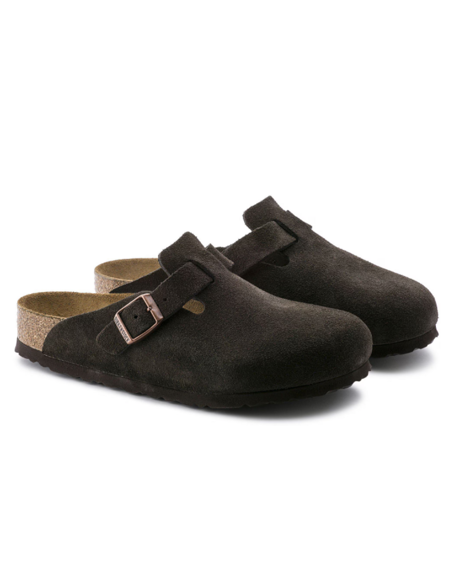 BIRKENSTOCKS Boston Soft Footbed Suede Leather
