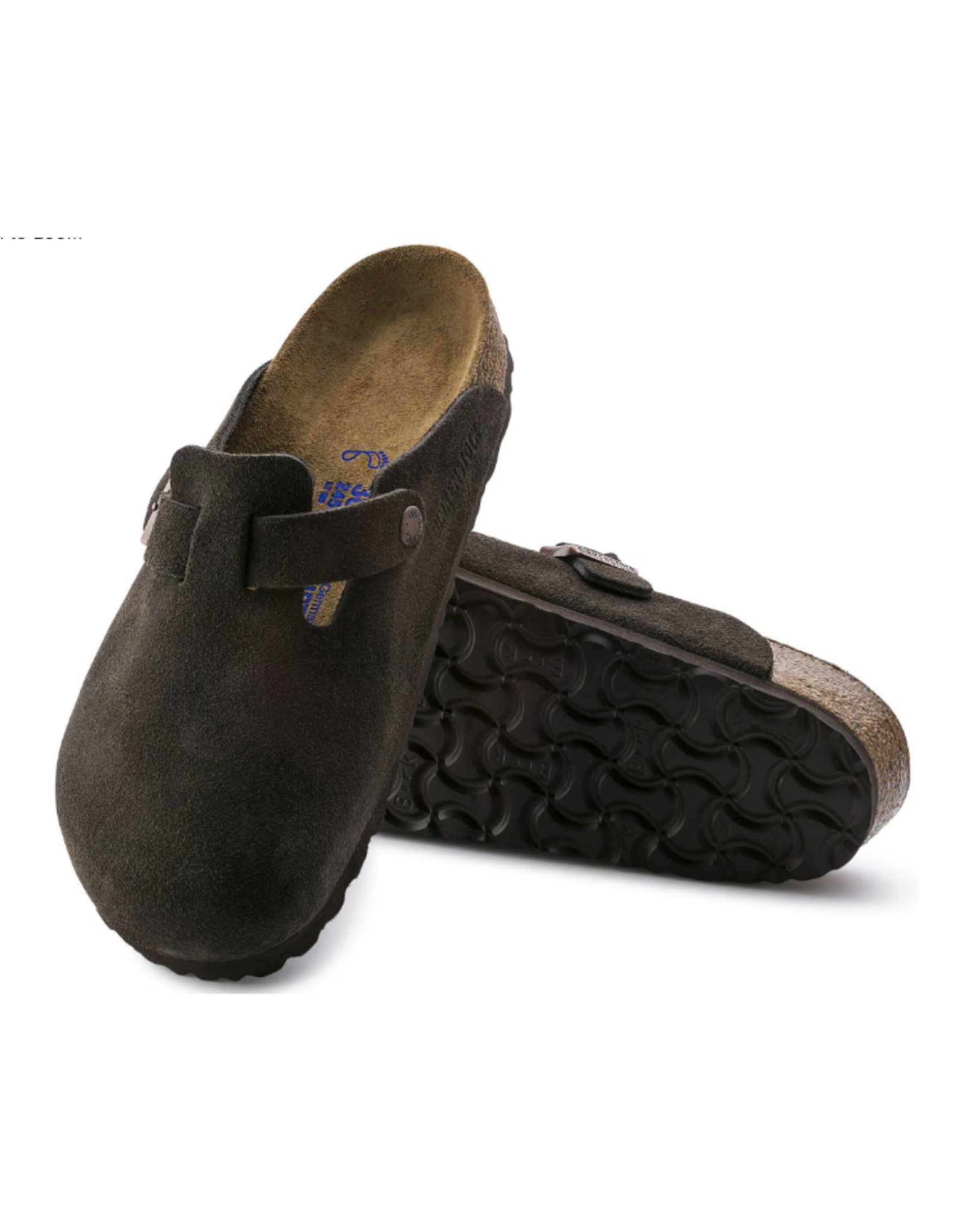 BIRKENSTOCKS Boston Soft Footbed Suede Leather