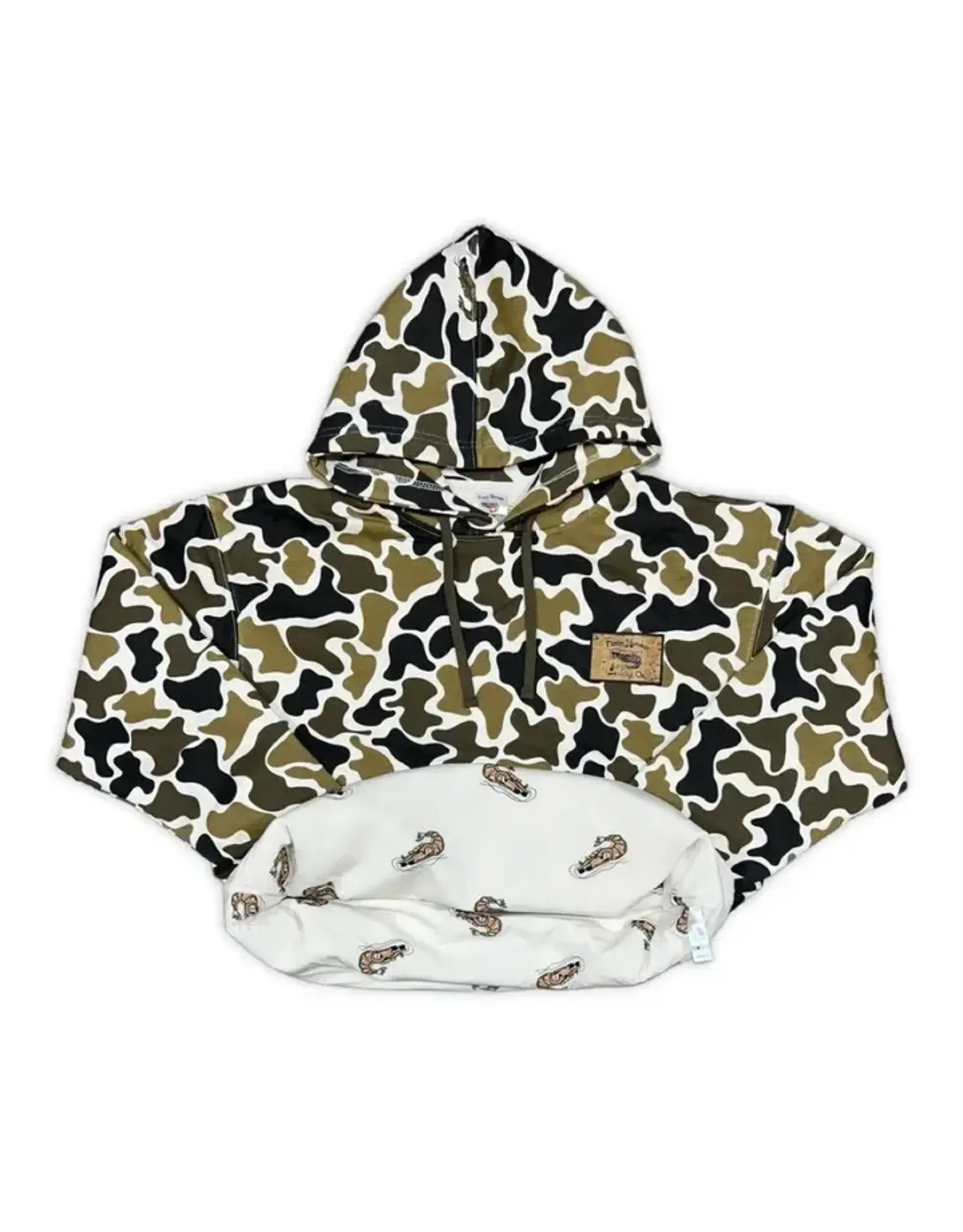 Pimp Shrimp Camo Mid-Weight Hoodie