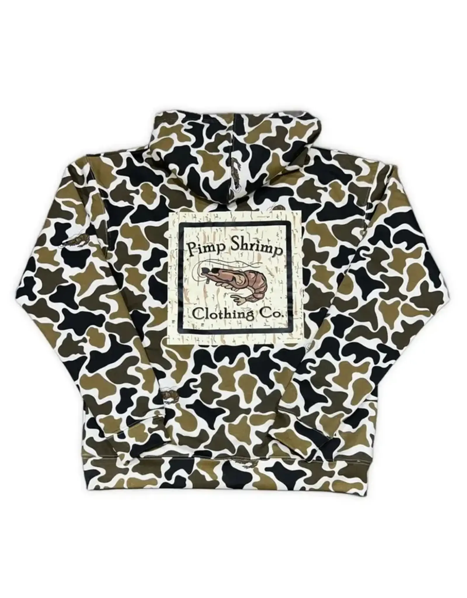 Pimp Shrimp Camo Mid-Weight Hoodie