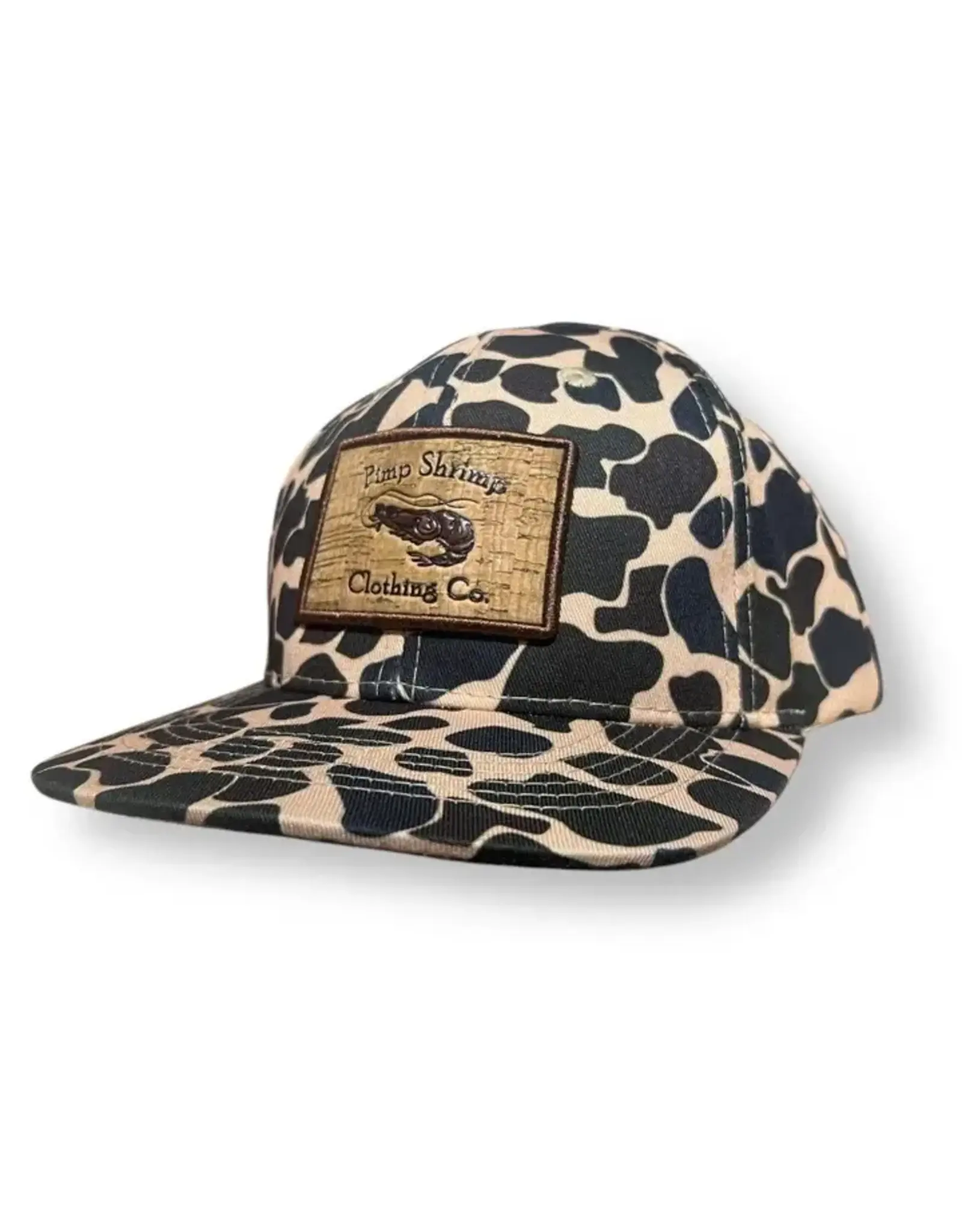 Pimp Shrimp Old School Camo Hats