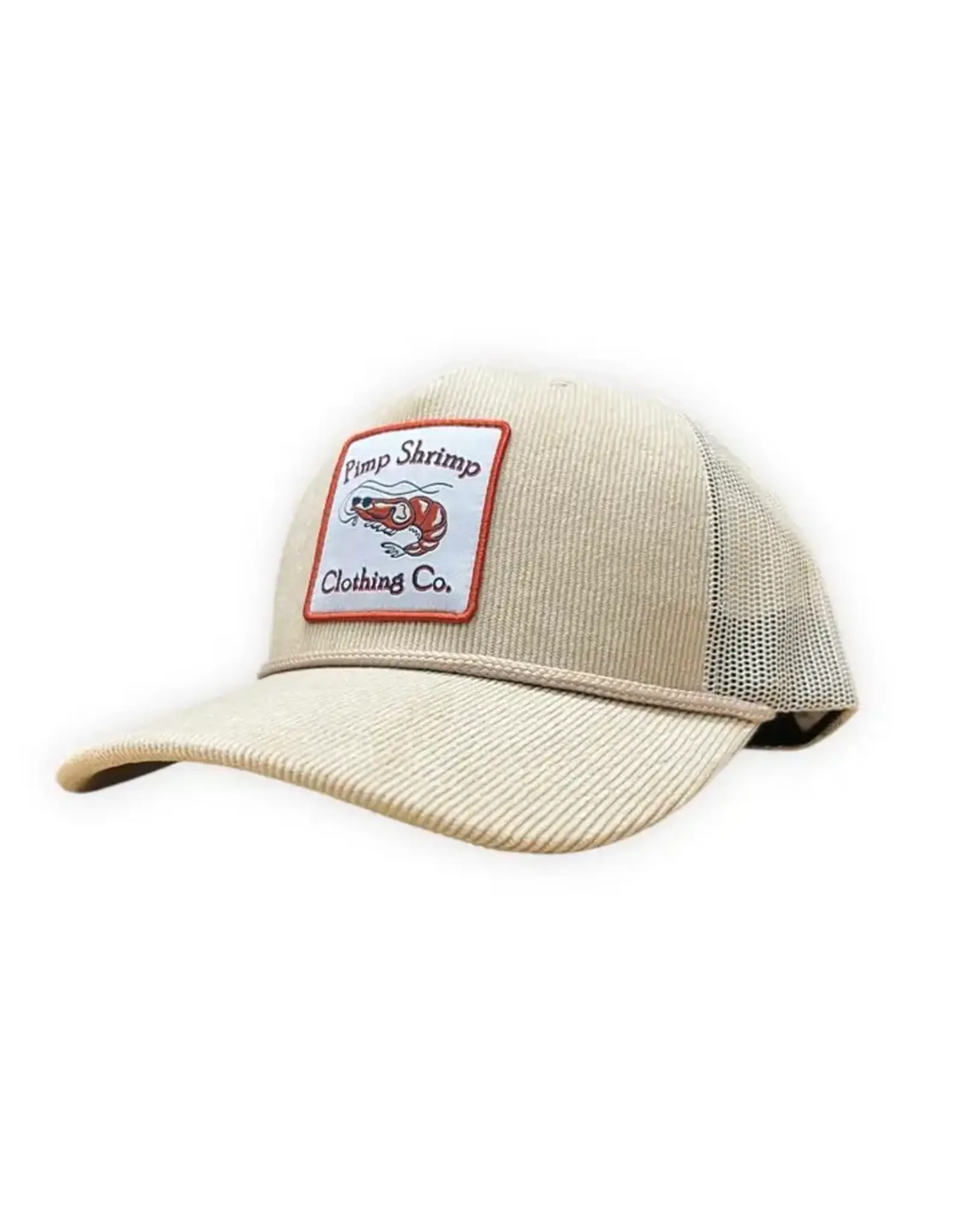 Pimp Shrimp Tan Corduroy Trucker