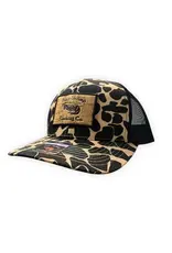 Pimp Shrimp Old School Camo Trucker Hat