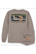Pimp Shrimp Jon Boat Long Sleeve T-Shirt