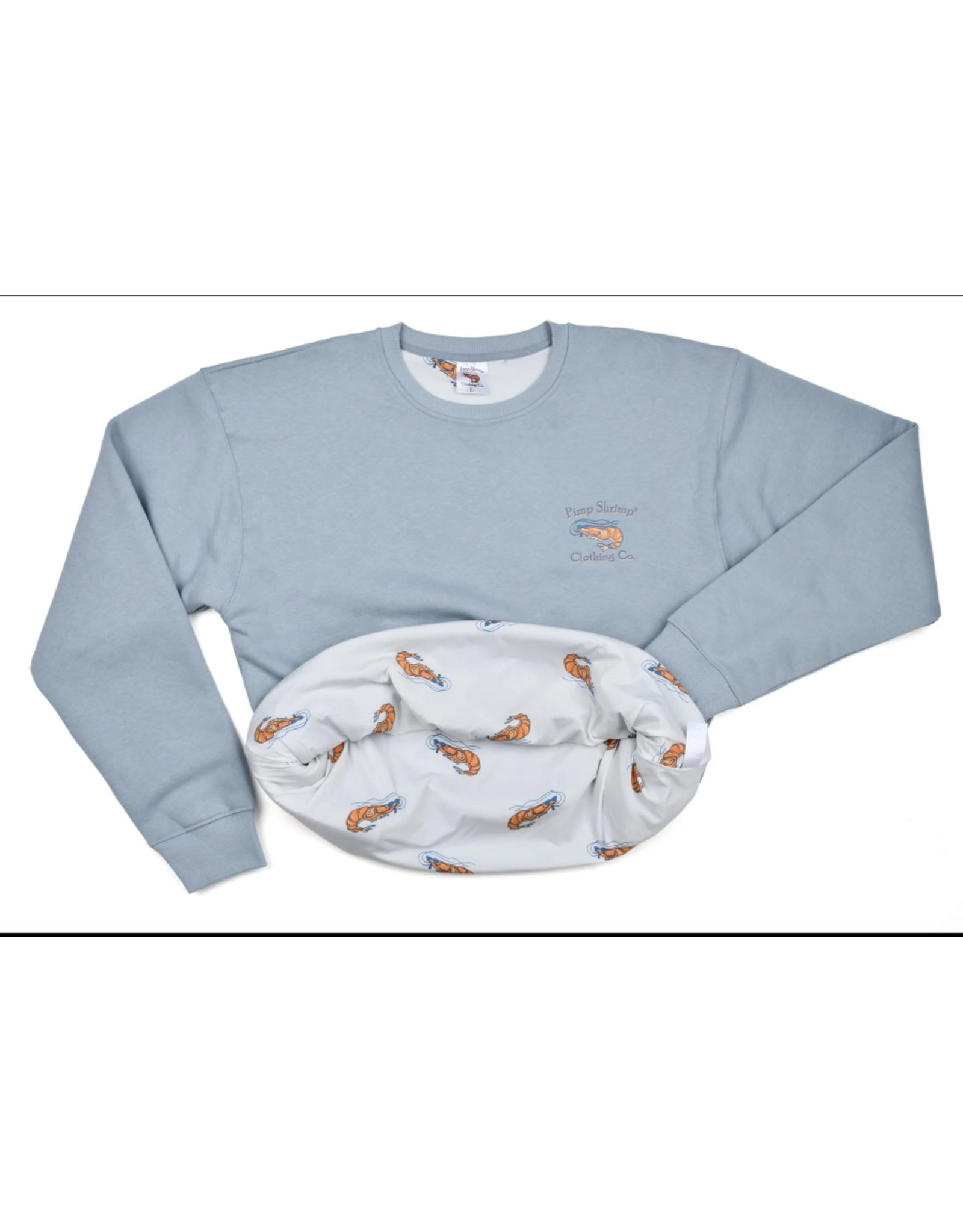 Pimp Shrimp Original Logo Crewneck