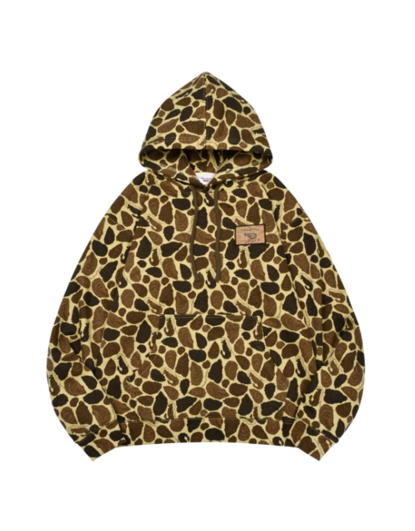 Pimp Shrimp Brown Oyster Camo Mid-Weight Hoodie