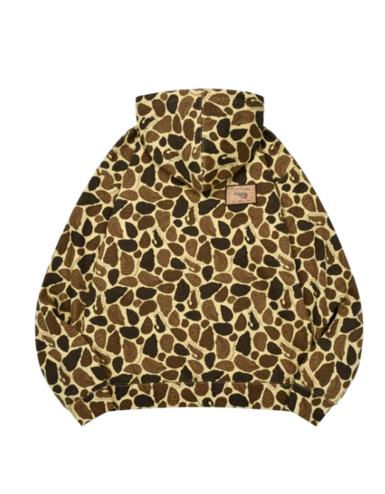 Pimp Shrimp Brown Oyster Camo Mid-Weight Hoodie