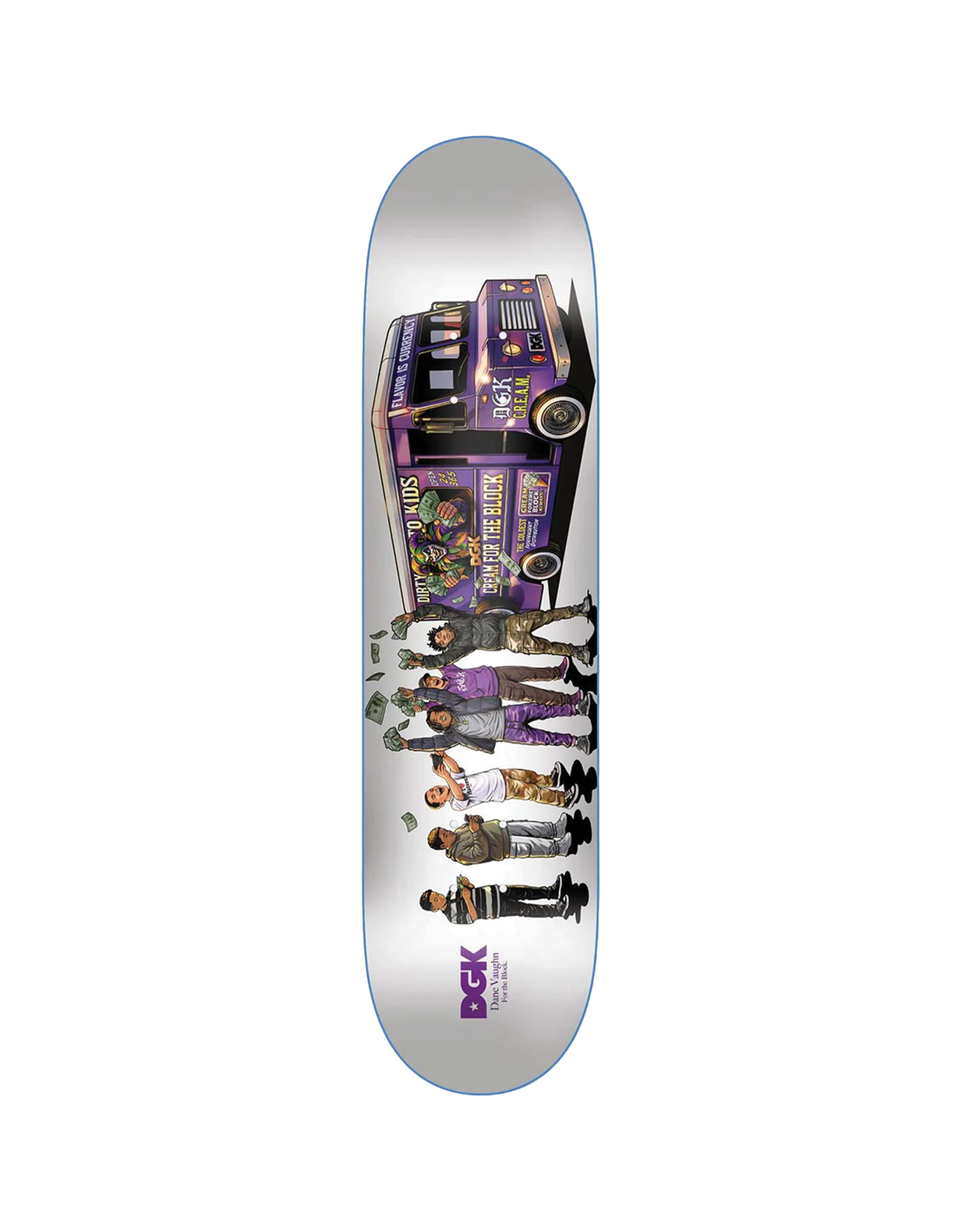 DGK DGK VAUGHN FOR THE BLOCK DECK-8.0 Dgk