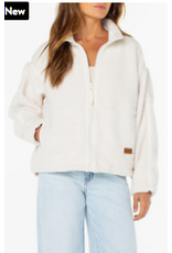 Roxy Wurlie Faux Shearling Zip Jacket