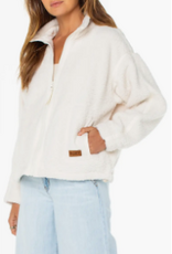 Roxy Wurlie Faux Shearling Zip Jacket