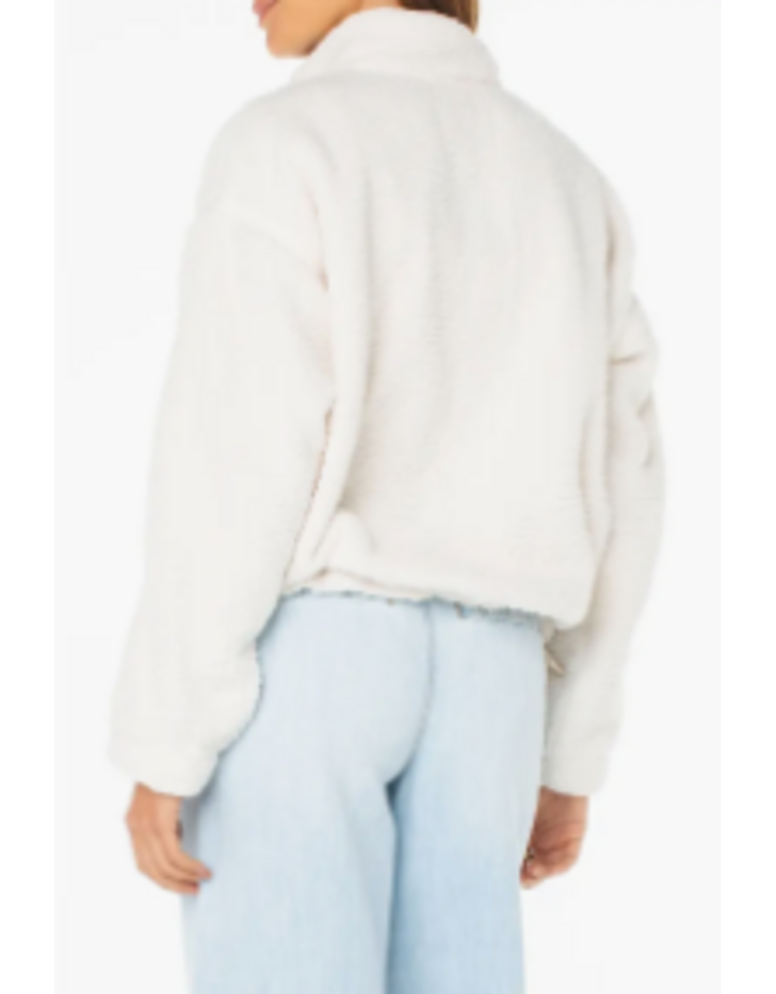 Roxy Wurlie Faux Shearling Zip Jacket