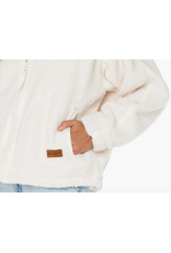 Roxy Wurlie Faux Shearling Zip Jacket