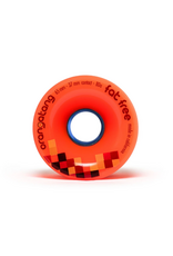 ORANGATANG LOADED ORANGATANG 65MM FAT FREE, 80A ORANGE (SET OF 4 WHEELS)