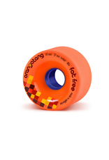 ORANGATANG LOADED ORANGATANG 65MM FAT FREE, 80A ORANGE (SET OF 4 WHEELS)