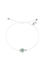 PURA VIDA Tortuga silver dainty bracelet