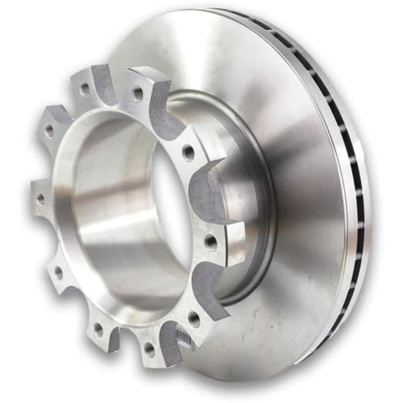 Automann Disk Brake Rotor - Air Disc  Splined Flat  /  Automann  Brand - P/N 802083 / K012741 - Fits Peterbilt & Kenworth