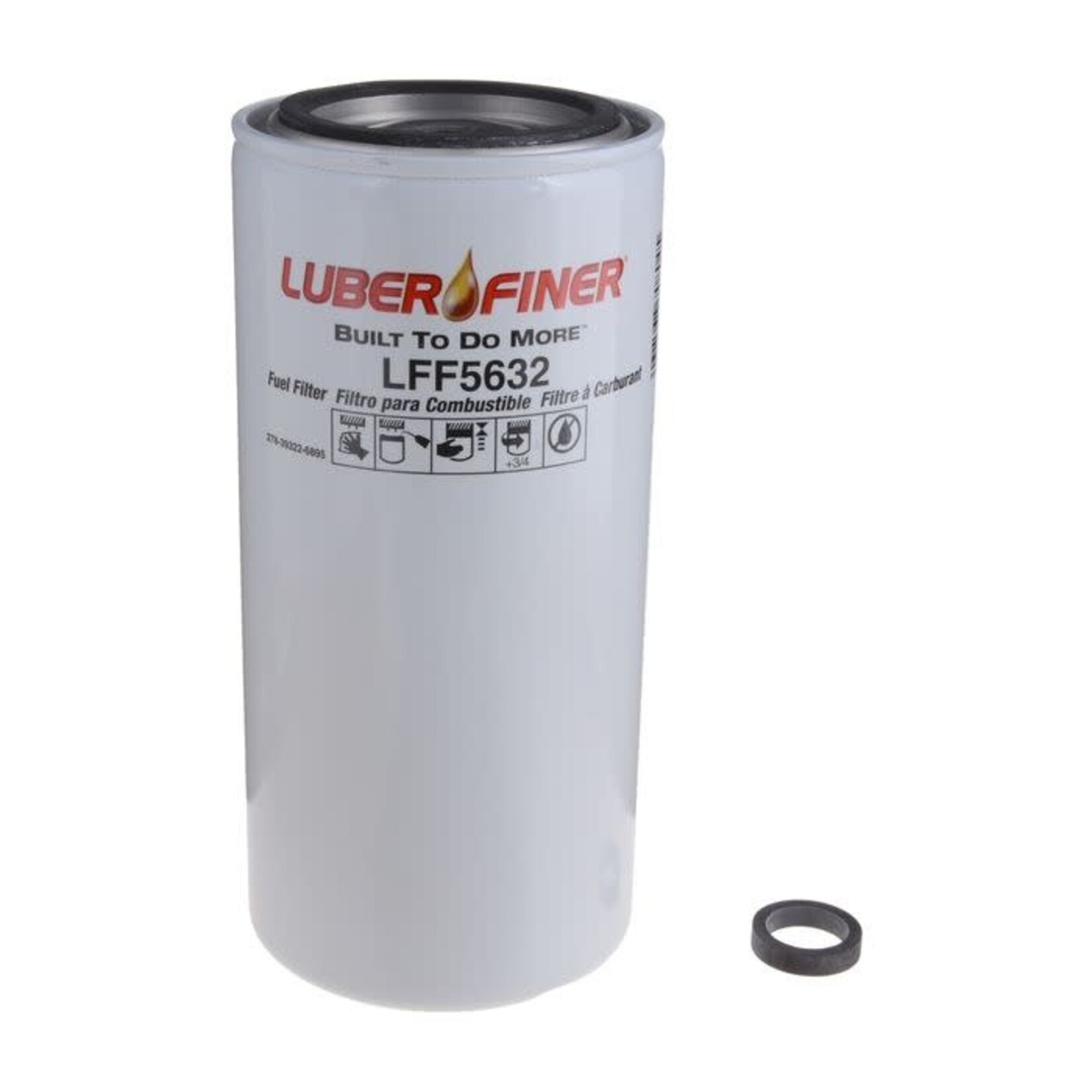 Luber Finer Fuel Filter - Luber Finer LFF5632 Cummins ISB - Fleetguard FF5632