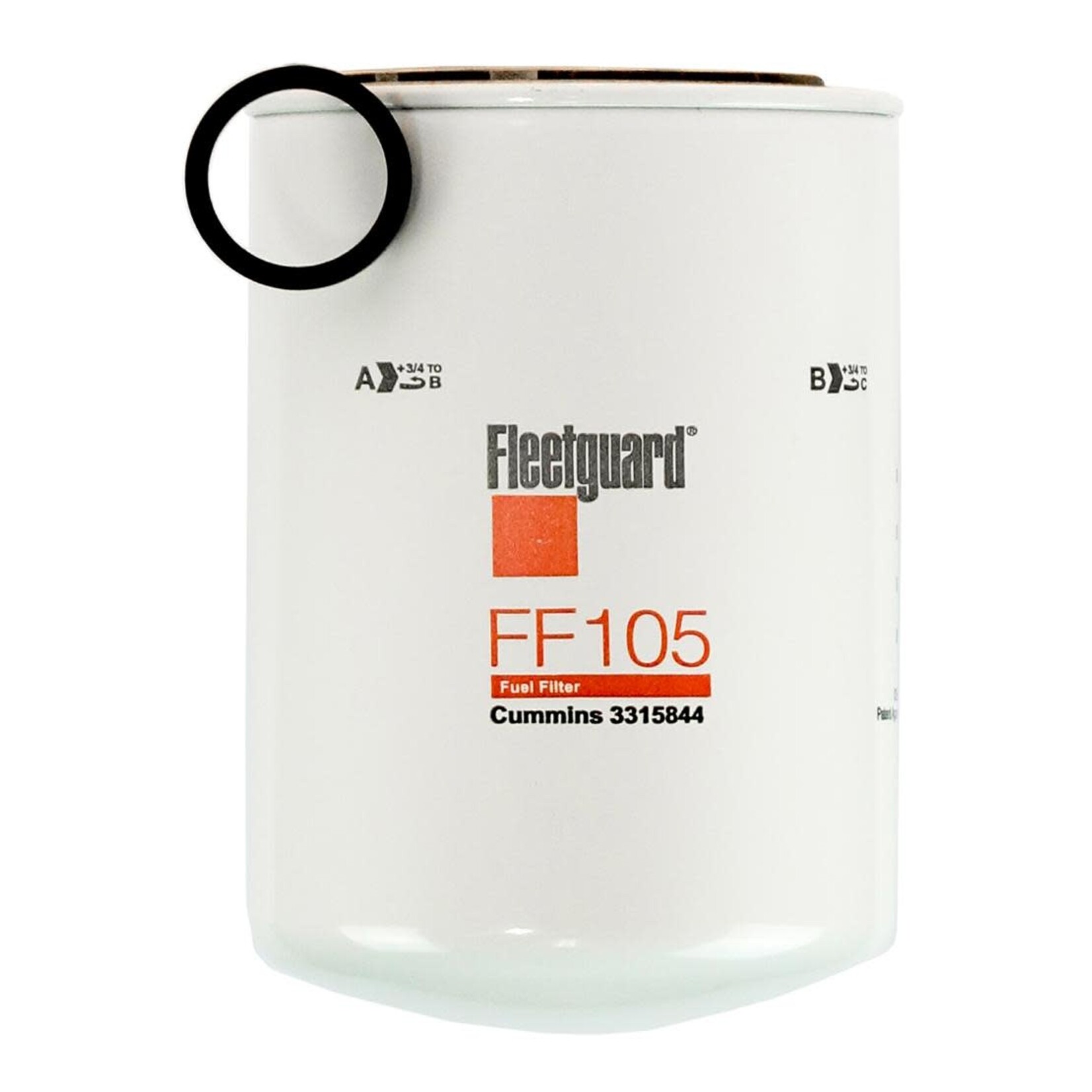 FleetGuard Fuel Filter - Fleetguard FF105 - Luber Finer LFF5