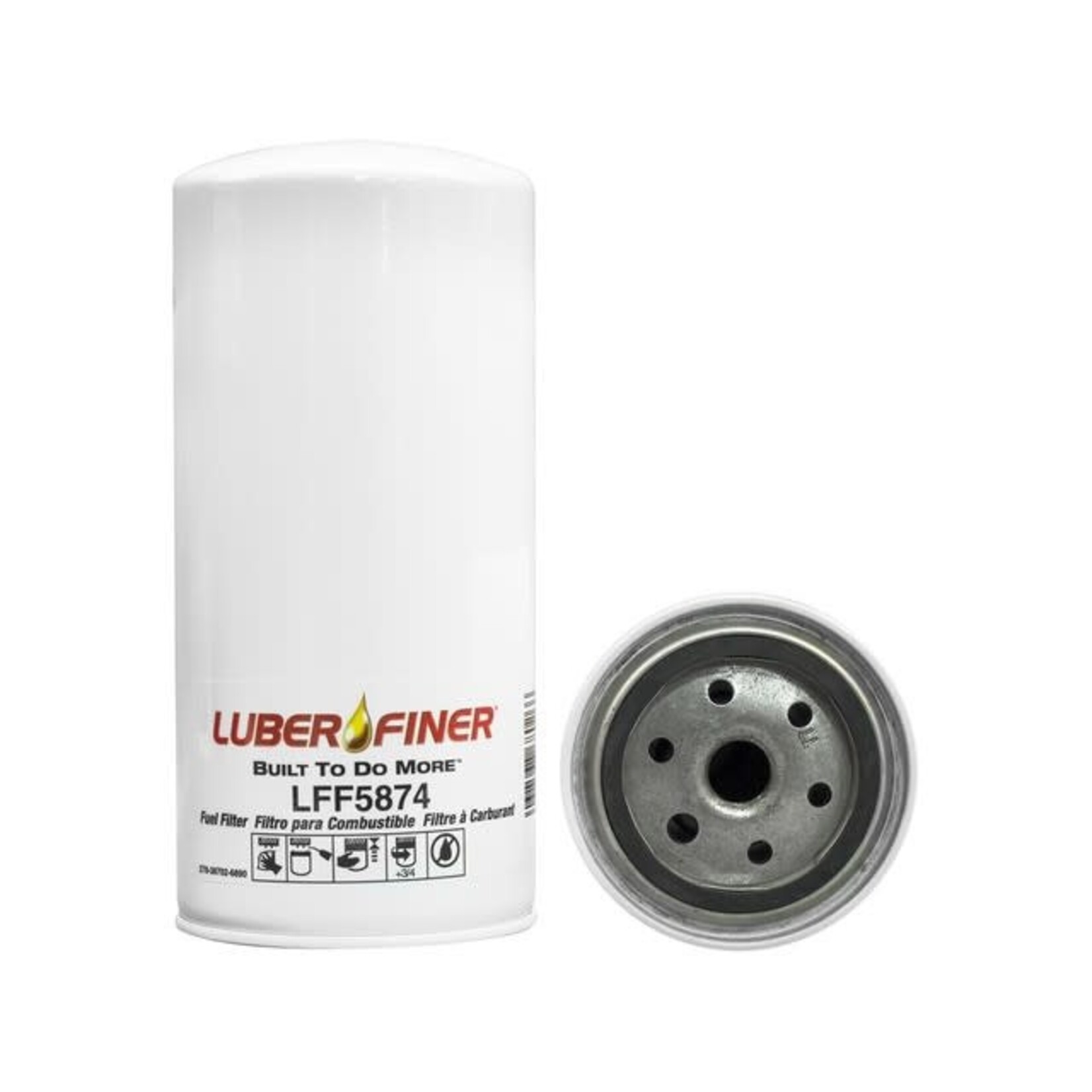 Luber Finer Fuel Filter - Luberfiner LFF5874 - Fleetguard FF5272 for Volvo Engines