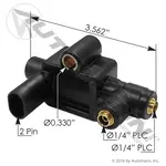 Automann Air Solenoid Valve - Freightliner Cascadia - Fan Clutch