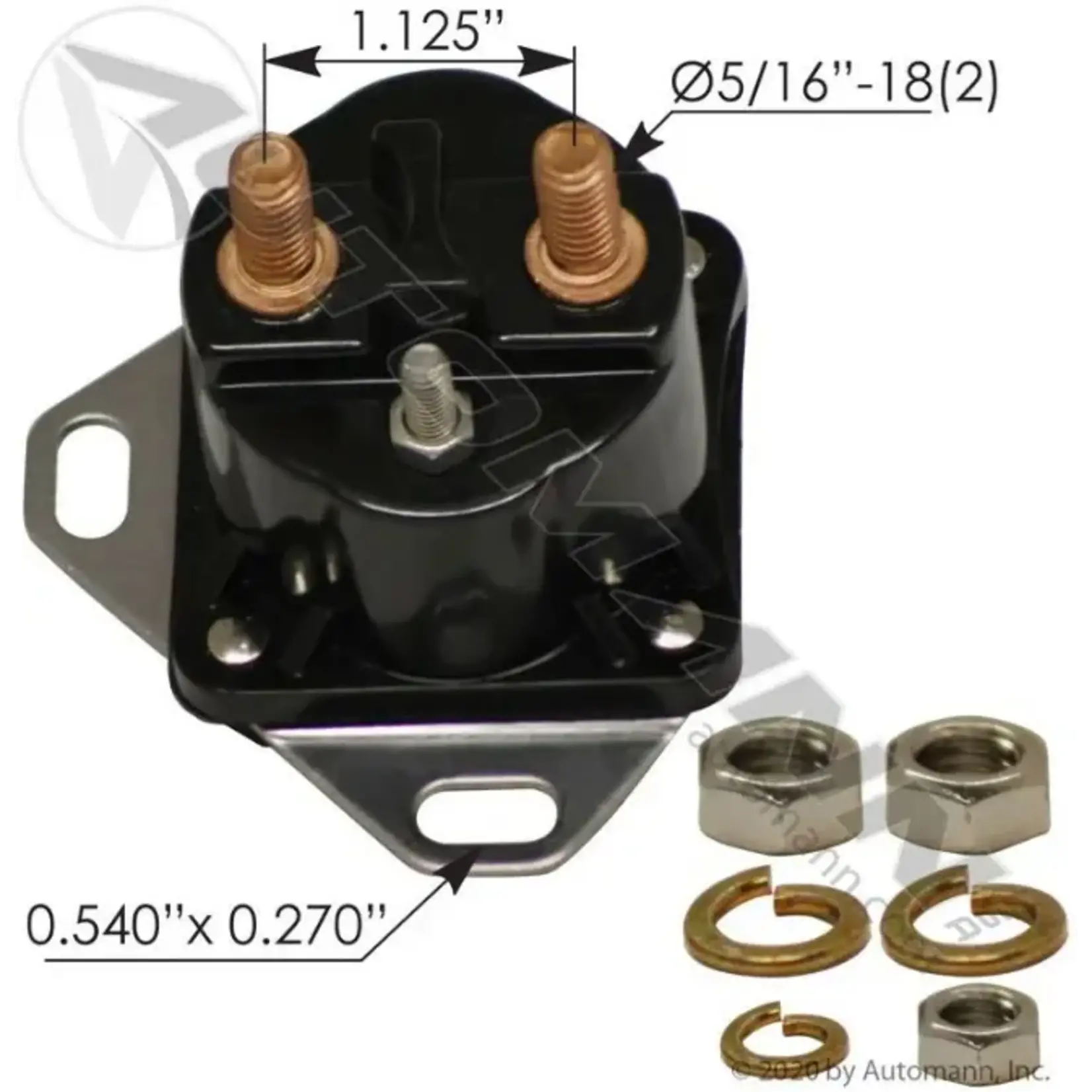 Automann Solenoid Switch IHC - Automann - Electrical - 12 Volts, Prestolite Systems
