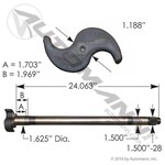 Automann S-Camshaft - LH - Meritor / R607183