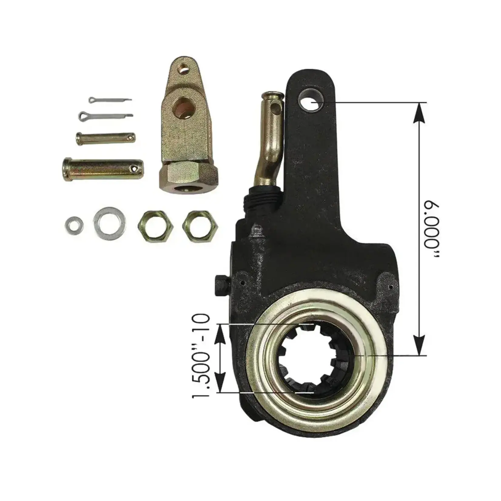 Automann Automatic Slack Adjuster 1-1/2in X 6in -(  Automann )- Gunite Type P/N E15017