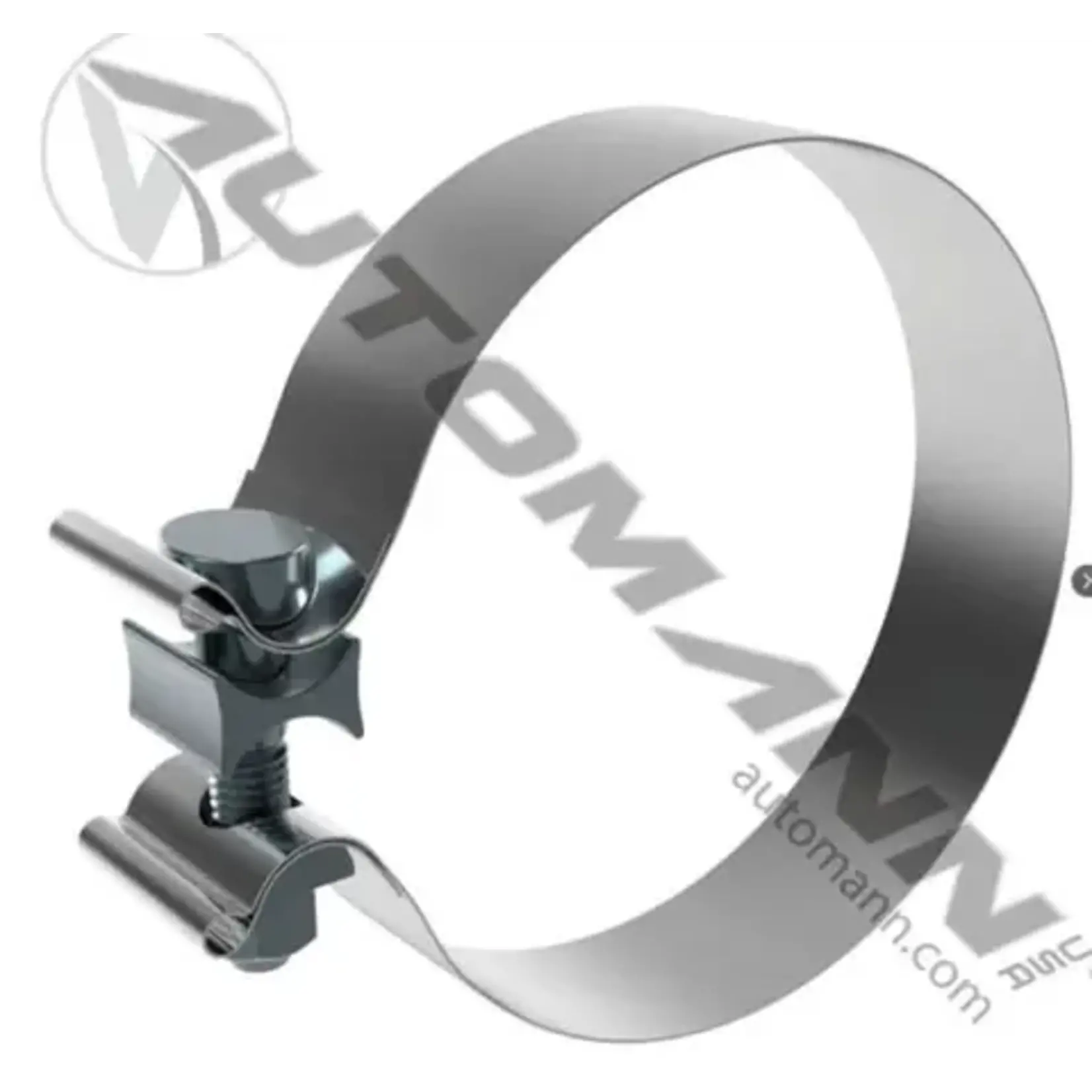 Automann Exhaust - Flat Band Clamp 5" SS 1.25" Wide